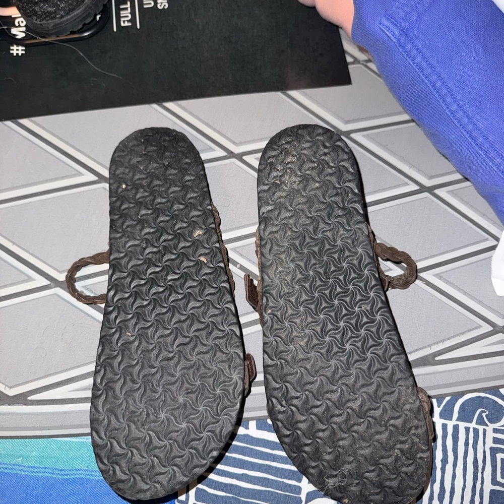 Outwoods Brown Sandals - Picture 2 of 3